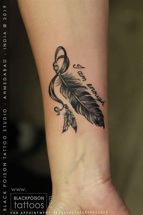 feather for tattoo|angel feather tattoo for women.